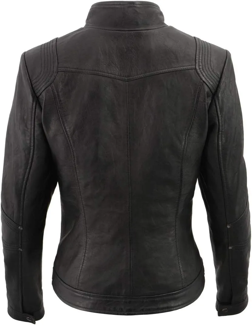 Milwaukee Leather Women's Premium Leather Casual Fashion Jackets SFL