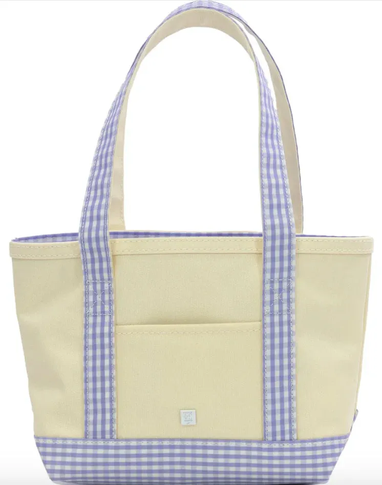 Mini Tote | Coated Canvas