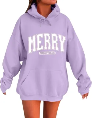 Oversized Hoodies For Women Plus Size Sweatshirt Trendy Winter Clothes Long Sleeve Drawstring With Pockets Pullover