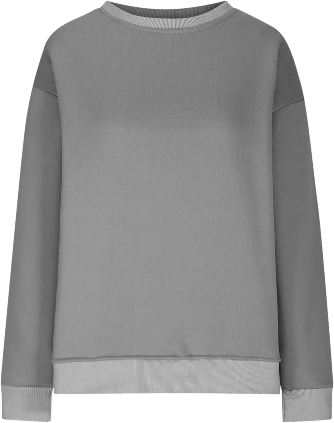 Oversized Sweatshirts for Women 2024 Trendy Long Sleeve Crewneck Tops Fall Sweaters Pullover Sweatshirt with Pockets