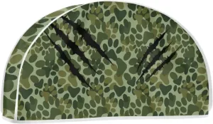 Paw Print Garment Bags for Travel for Women 24x12x2 In Foldable Travel Garment Bags for Hanging Clothes Hotel Home Decor