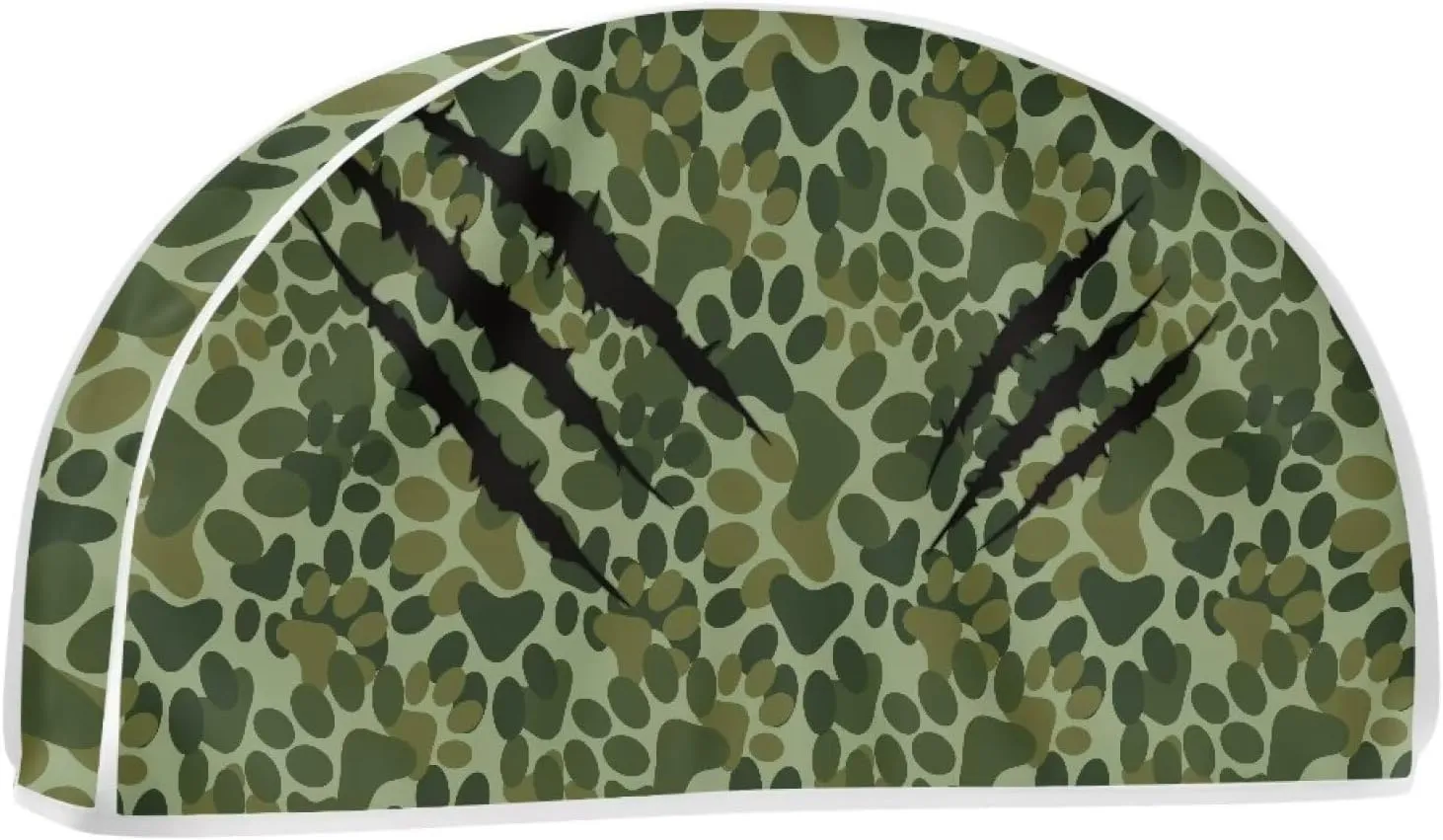 Paw Print Garment Bags for Travel for Women 24x12x2 In Foldable Travel Garment Bags for Hanging Clothes Hotel Home Decor