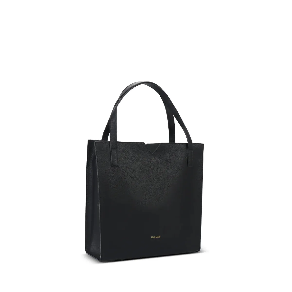 Pixie Mood Alicia Tote || Black Pebbled