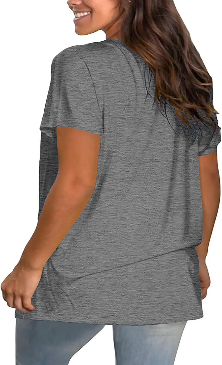 Plus Size Magical Shirts Women Magic Castle V Neck T Shirts Short Sleeve Tshirts Summer Tops