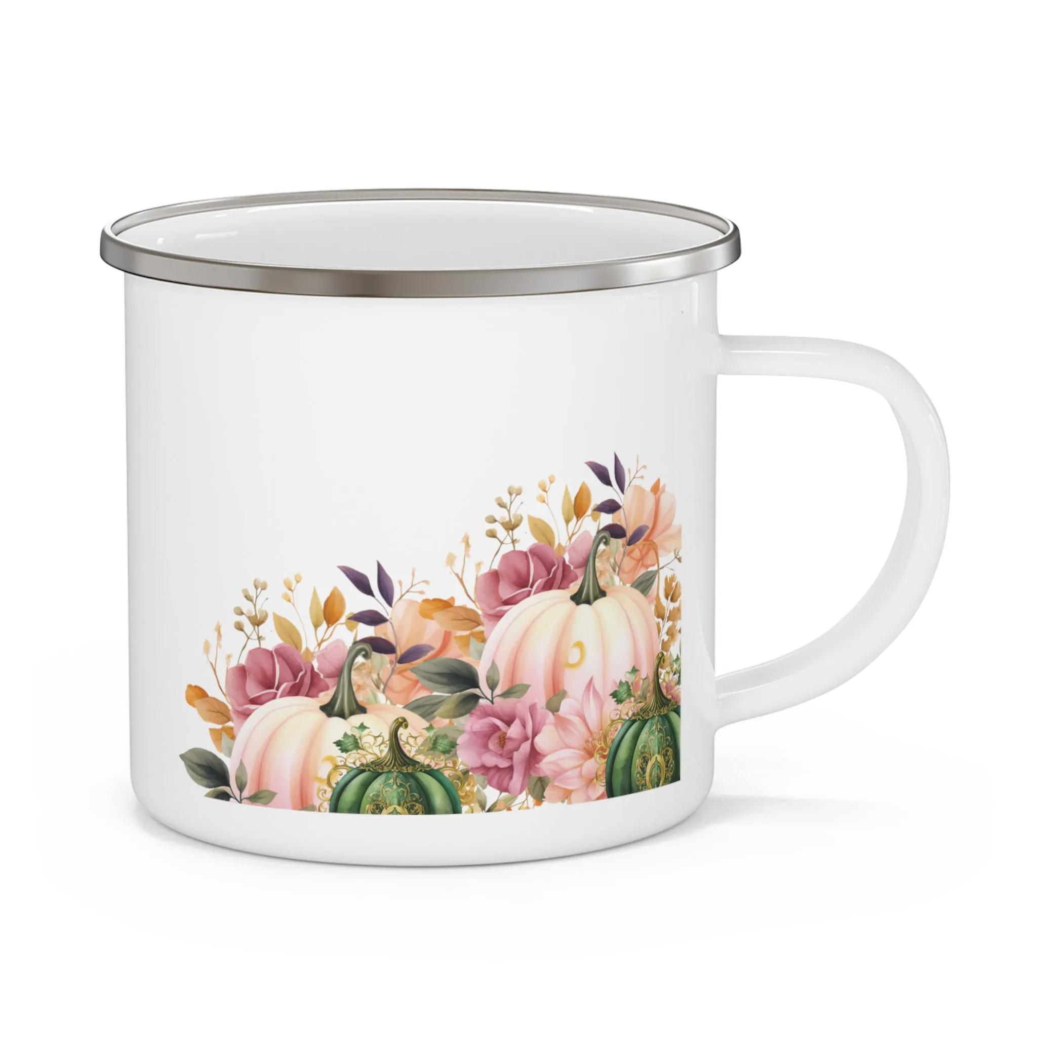 "I Don't Give A Sip" Fall Enamel Coffee Mug