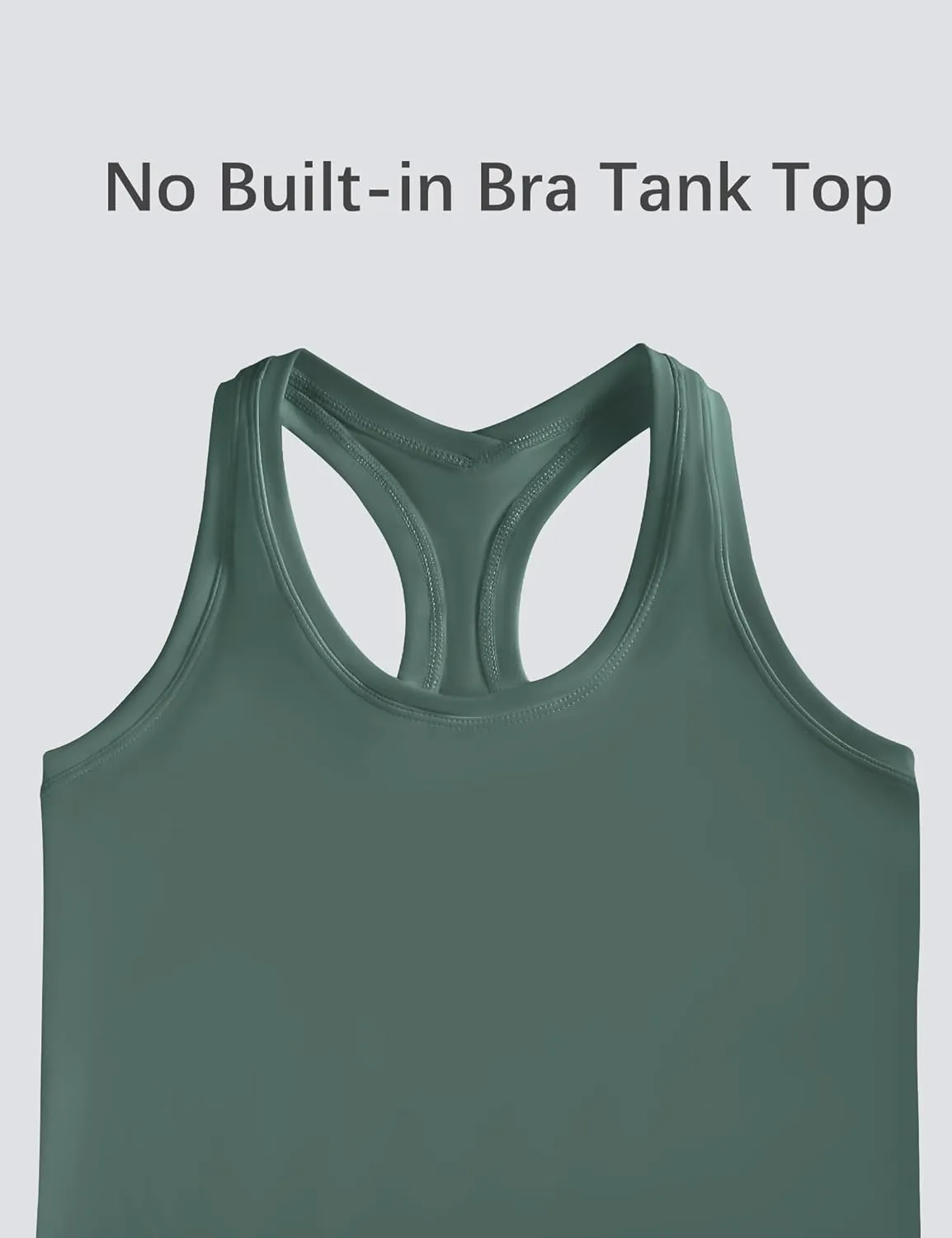 Racerback Workout Tank Tops for Women Sleeveless Gym Tops Cropped Active Yoga Running Shirts