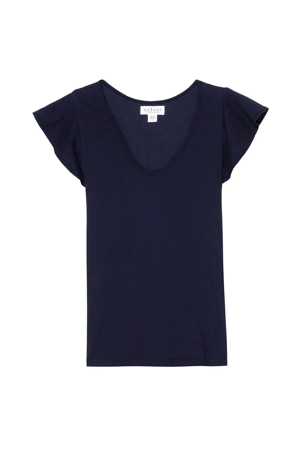 RASHIDA SCOOP NECK TEE