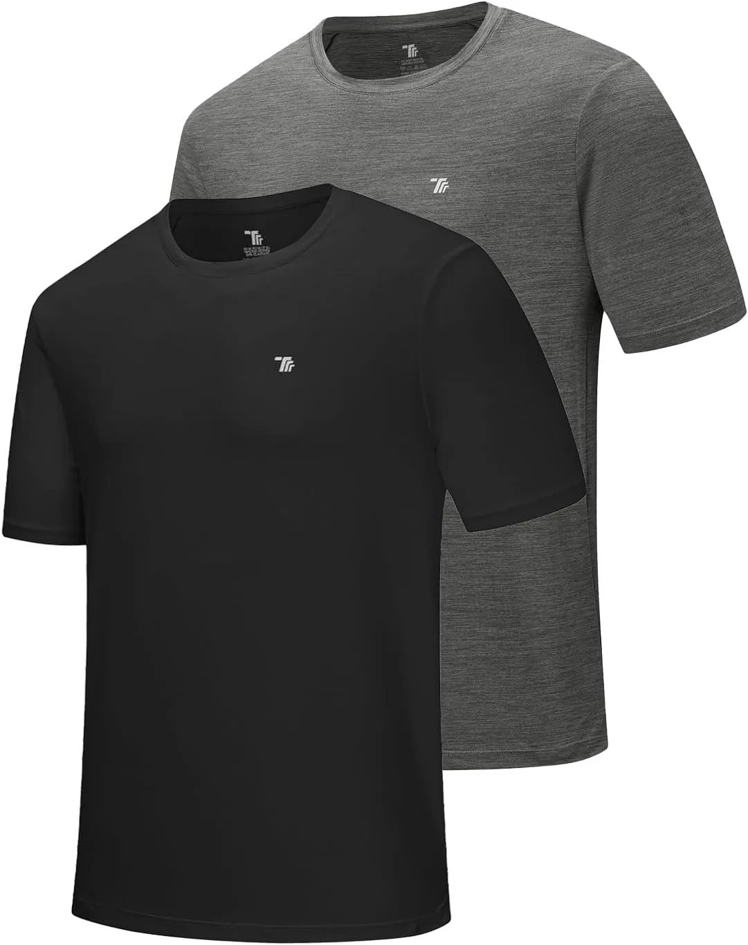 Rdruko Men's Dry Fit Workout Shirts Moisture Wicking Short Sleeve Athletic Running Gym Active T Shirts