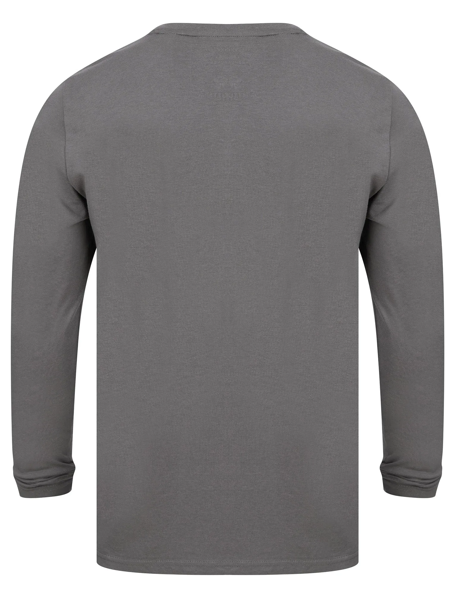 Revo Motif Cotton Jersey Long Sleeve Top in Eiffel Tower Grey - Tokyo Laundry