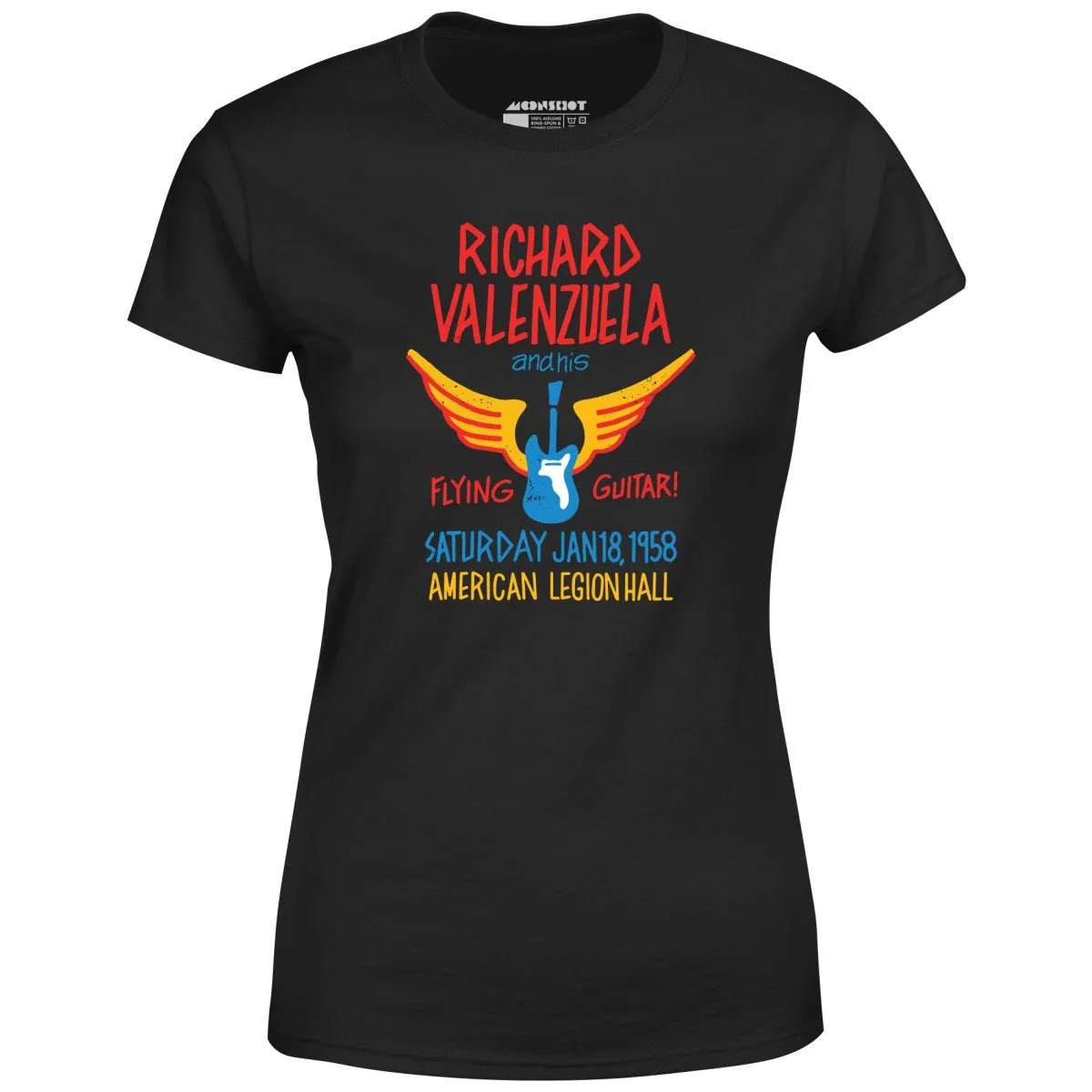 Richard Valenzuela and His Flying Guitar - Women's T-Shirt