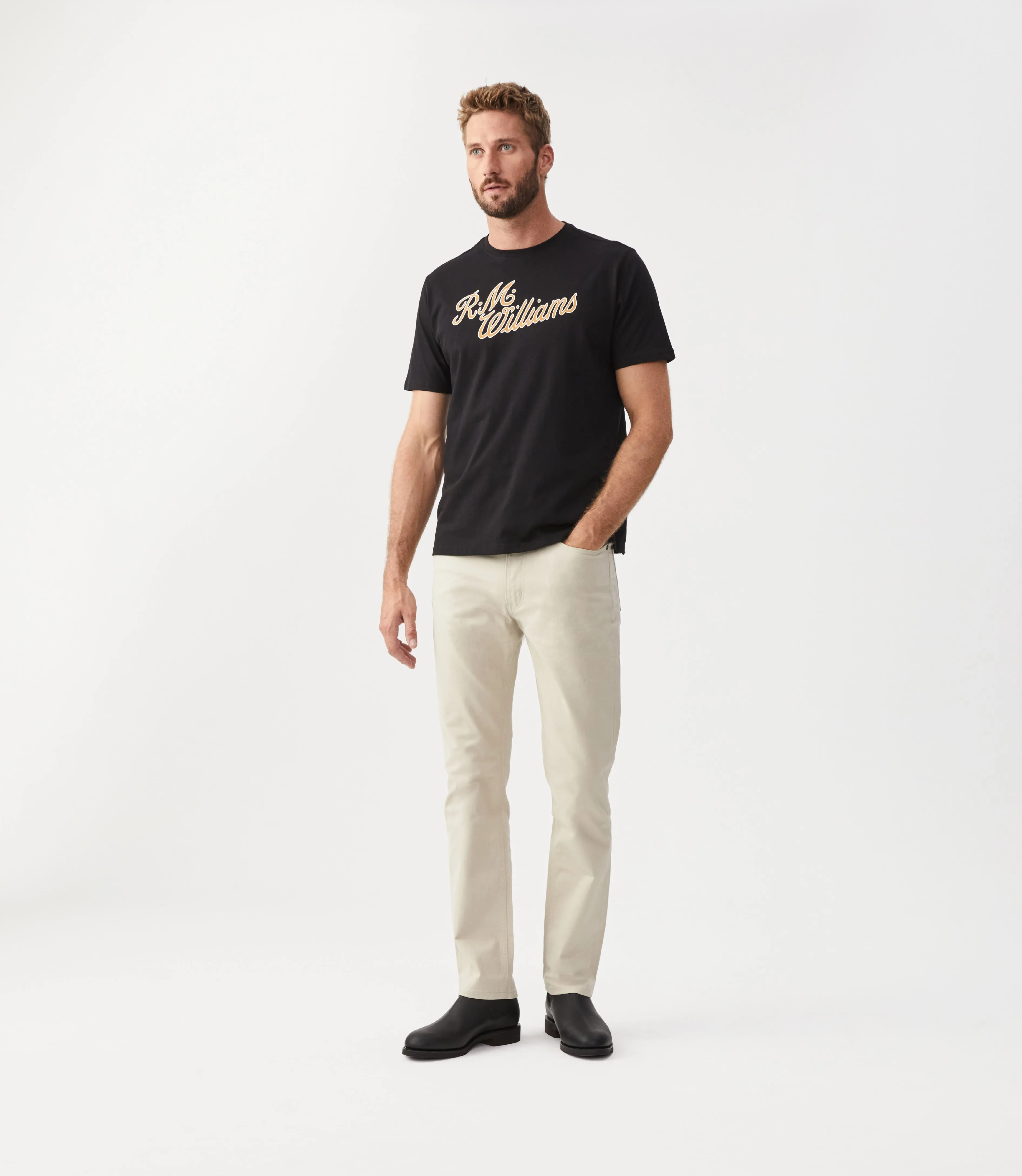 RMW Script Tee - Black