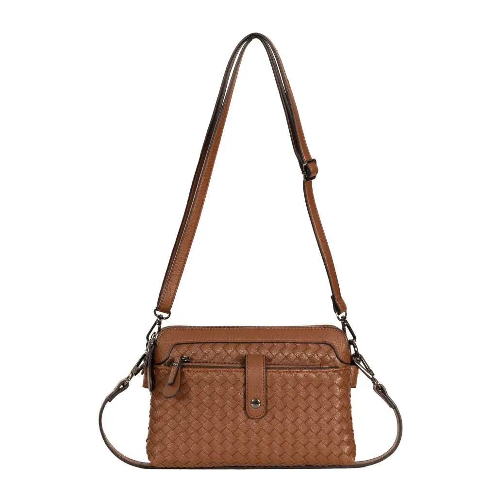 Sassy Duck Riley woven Bag Chocolate