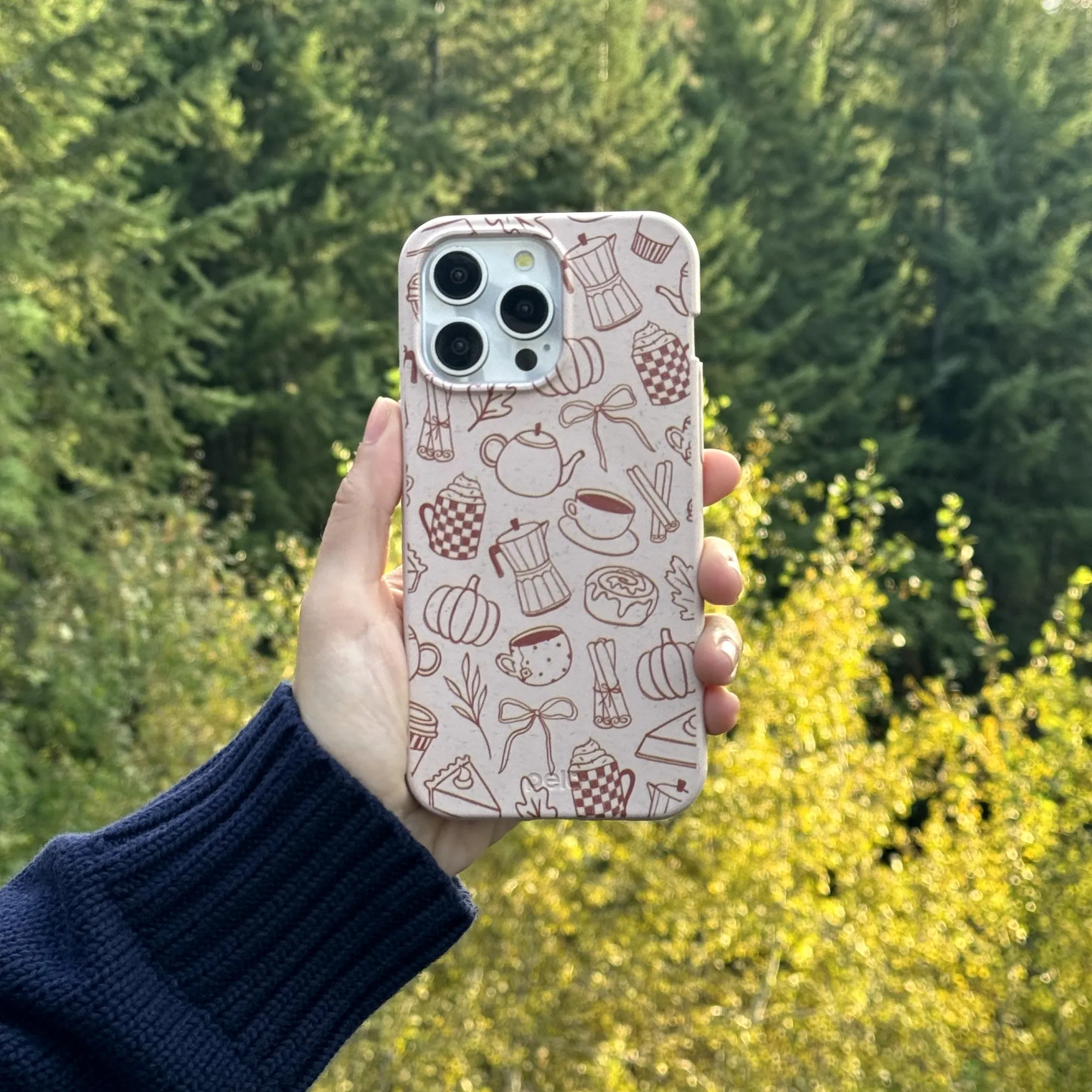 Seashell Pumpkin Spice iPhone 12/ iPhone 12 Pro Case