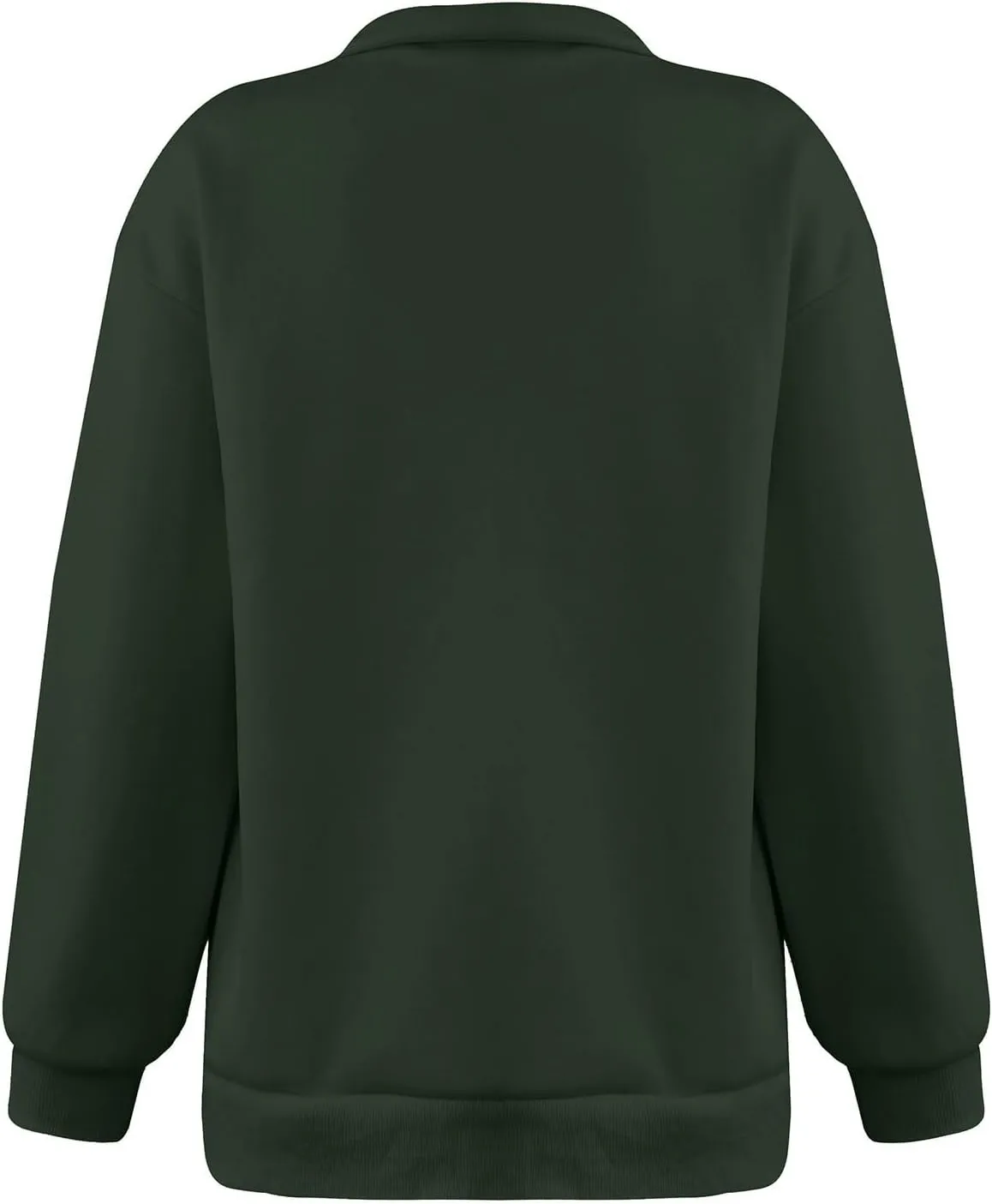 SERYU Oversized Sweatshirt Womens Loose Fit 2024 Fleece Fall Long Sleeve Half Zip Collared Pullover Y2k Clothes