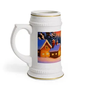 Sip in Autumn Landscape View Beer Stein Mug