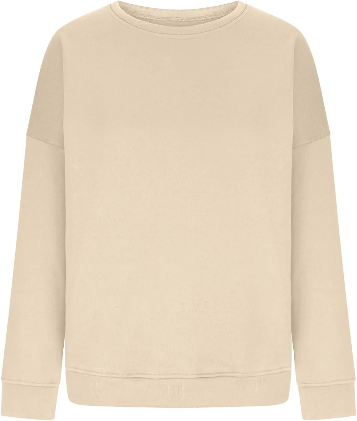 slqdgmryz Crewneck Sweatshirts Women Fall Oversized Sweatshirt Preppy Loose Fit Cute Hoodies Y2K Comfy Fleece Pullover