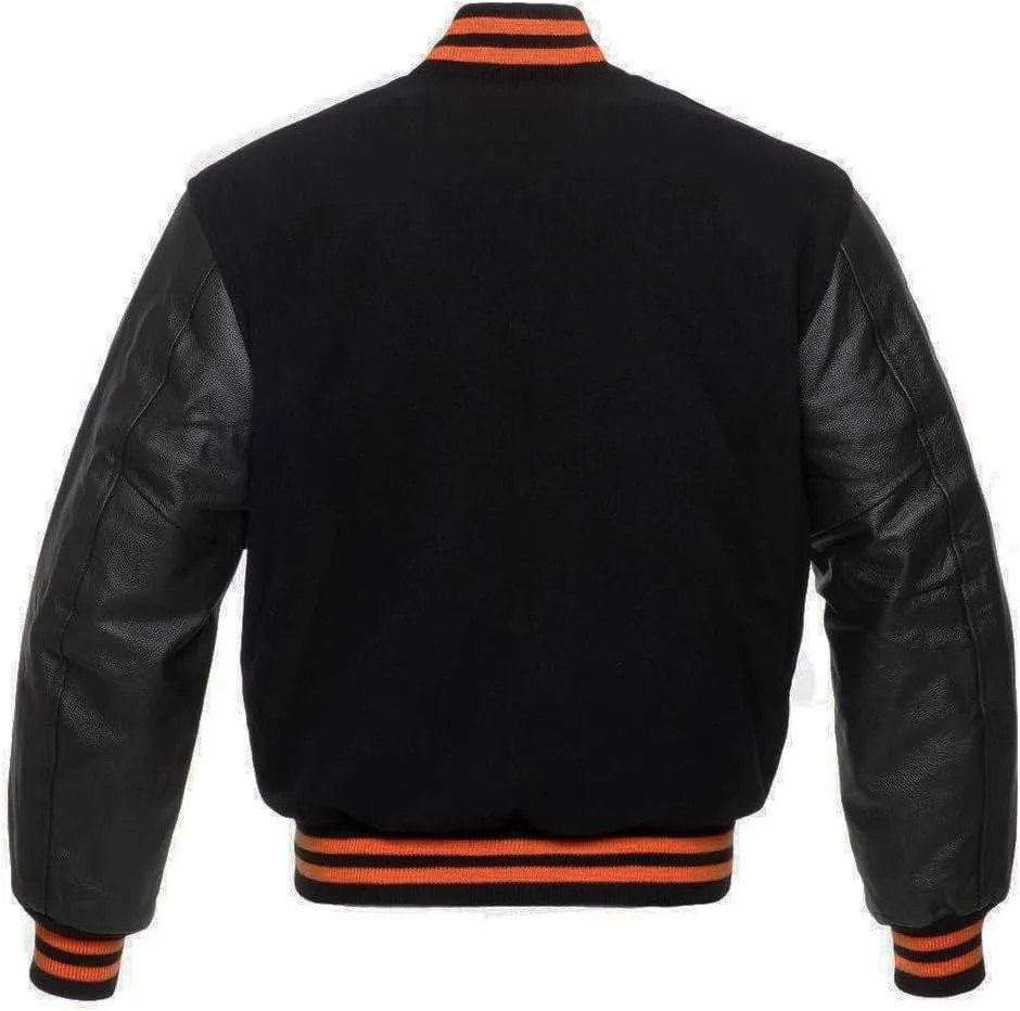 Stewart & Strauss Original Varsity Letterman Jacket Since 1977 (48 Team Colors) Wool & Leather XXS to 6XL