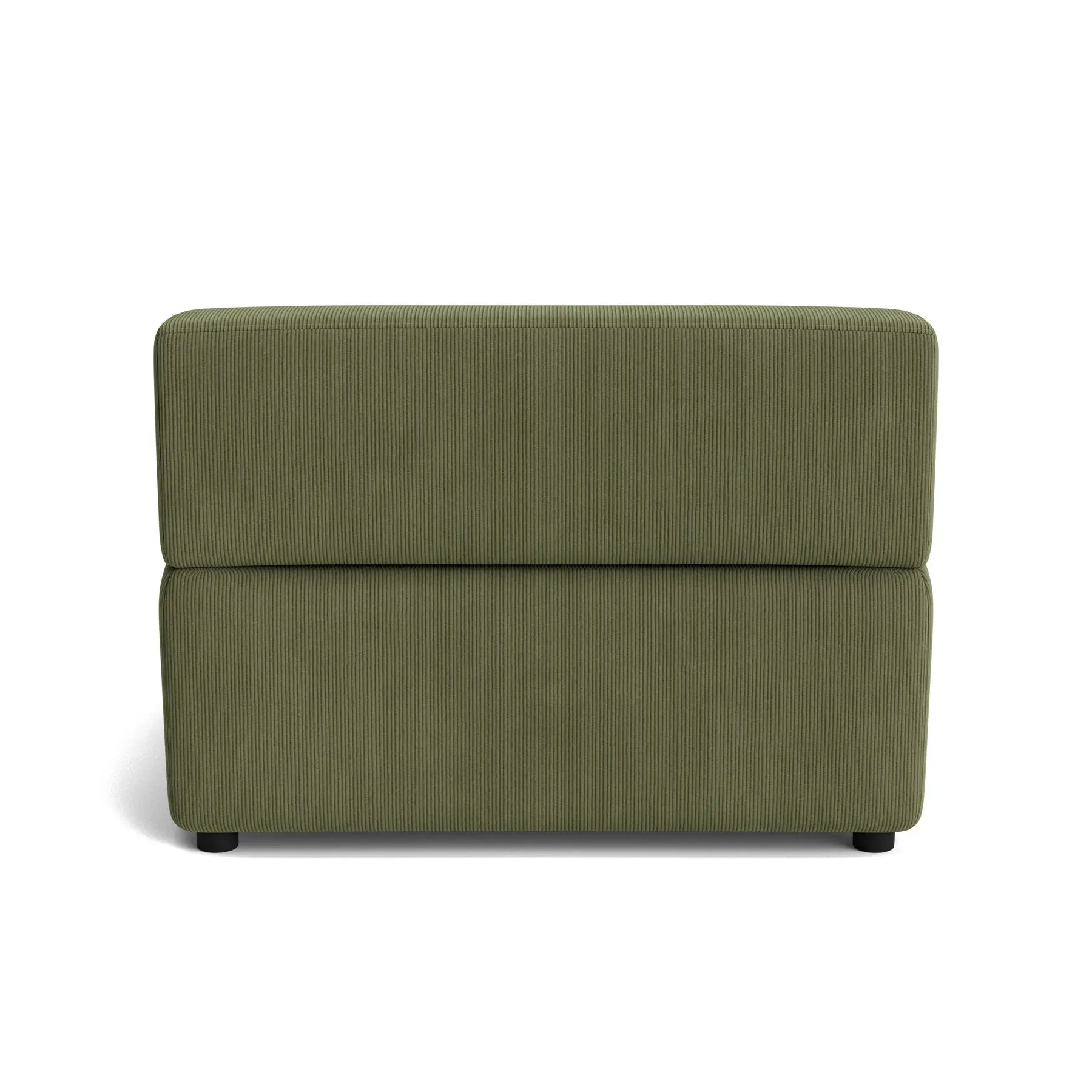 Stretch Armless Middle Module - Corduroy Forest