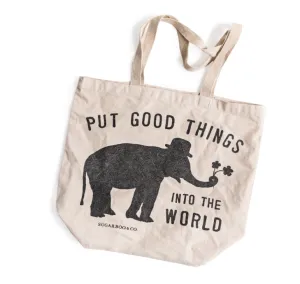 Sugarboo & Co Logo - Put Good Things into the World Tote