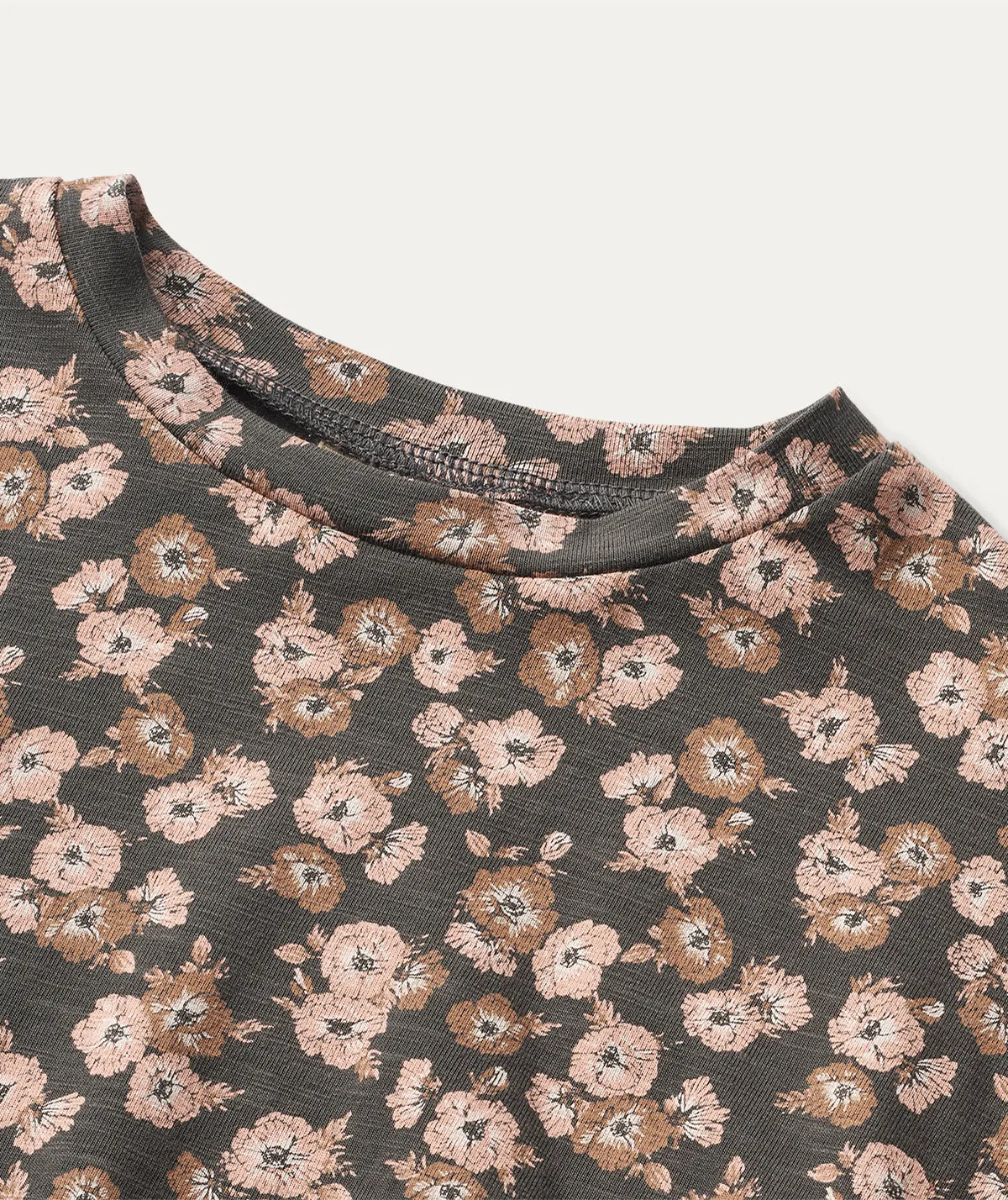 T shirt L/S Carolina -  Raven Anemones