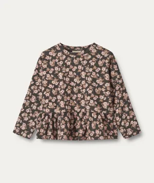 T shirt L/S Carolina -  Raven Anemones