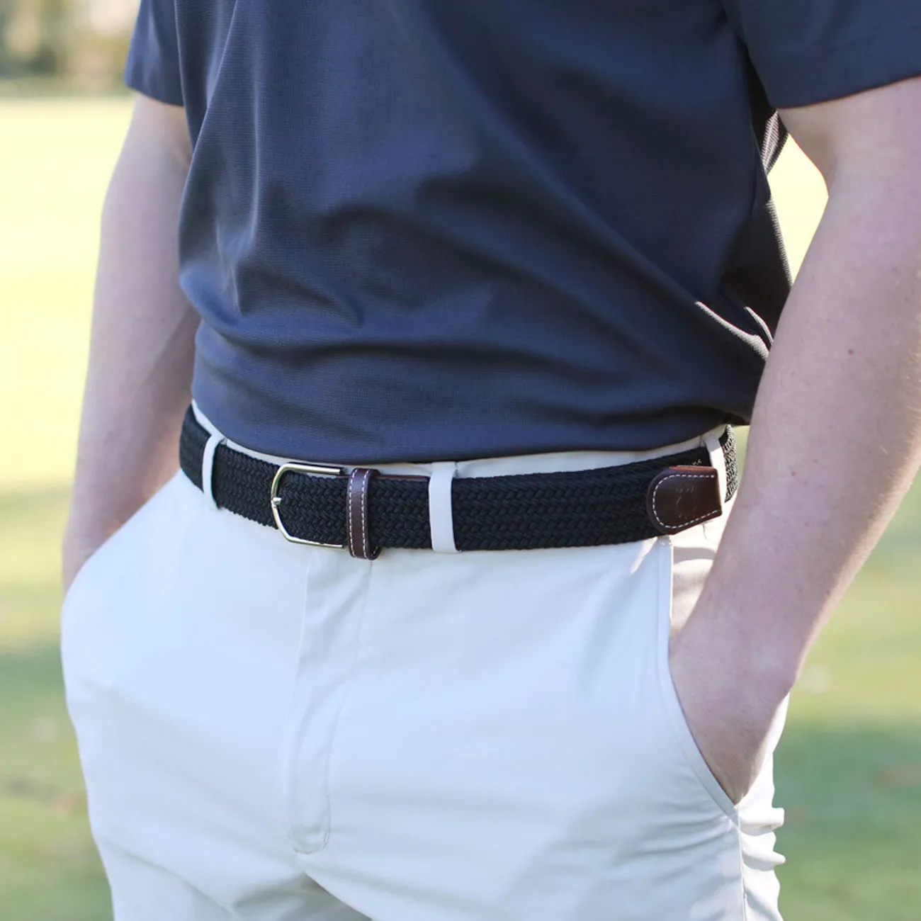 The Bethpage Woven Stretch Belt