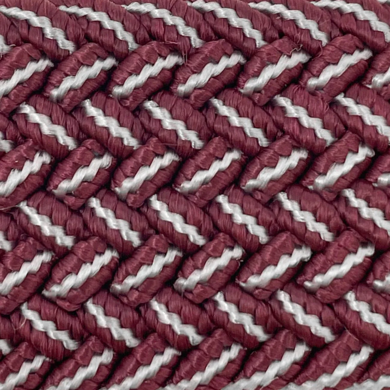 The Biloxi Two-Tone Woven Stretch Belt