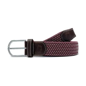 The Biloxi Two-Tone Woven Stretch Belt