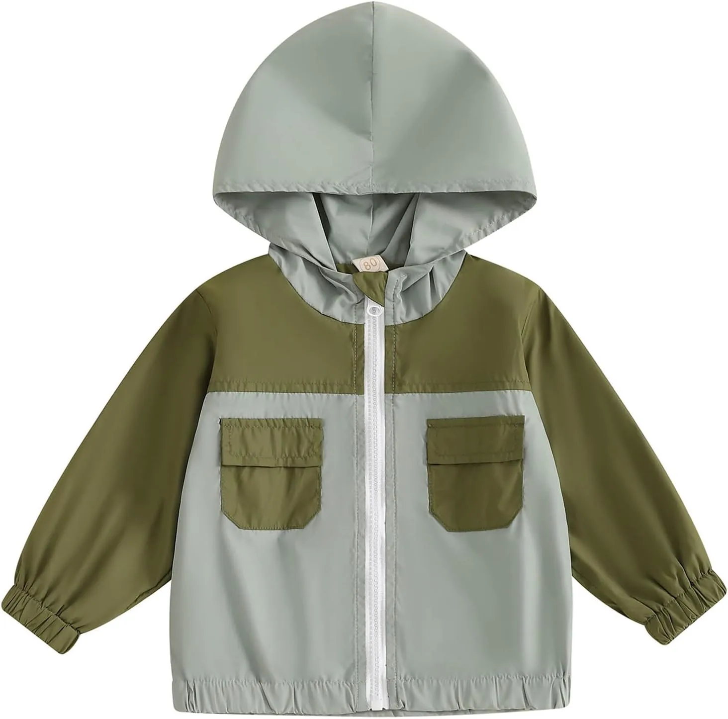 TheFound Toddler Girls Boys Hoodies Jacket Checkerboard Zip-Up Hooded Long Sleeve Coat Fall Winter Kid Baby Clothes Outerwear