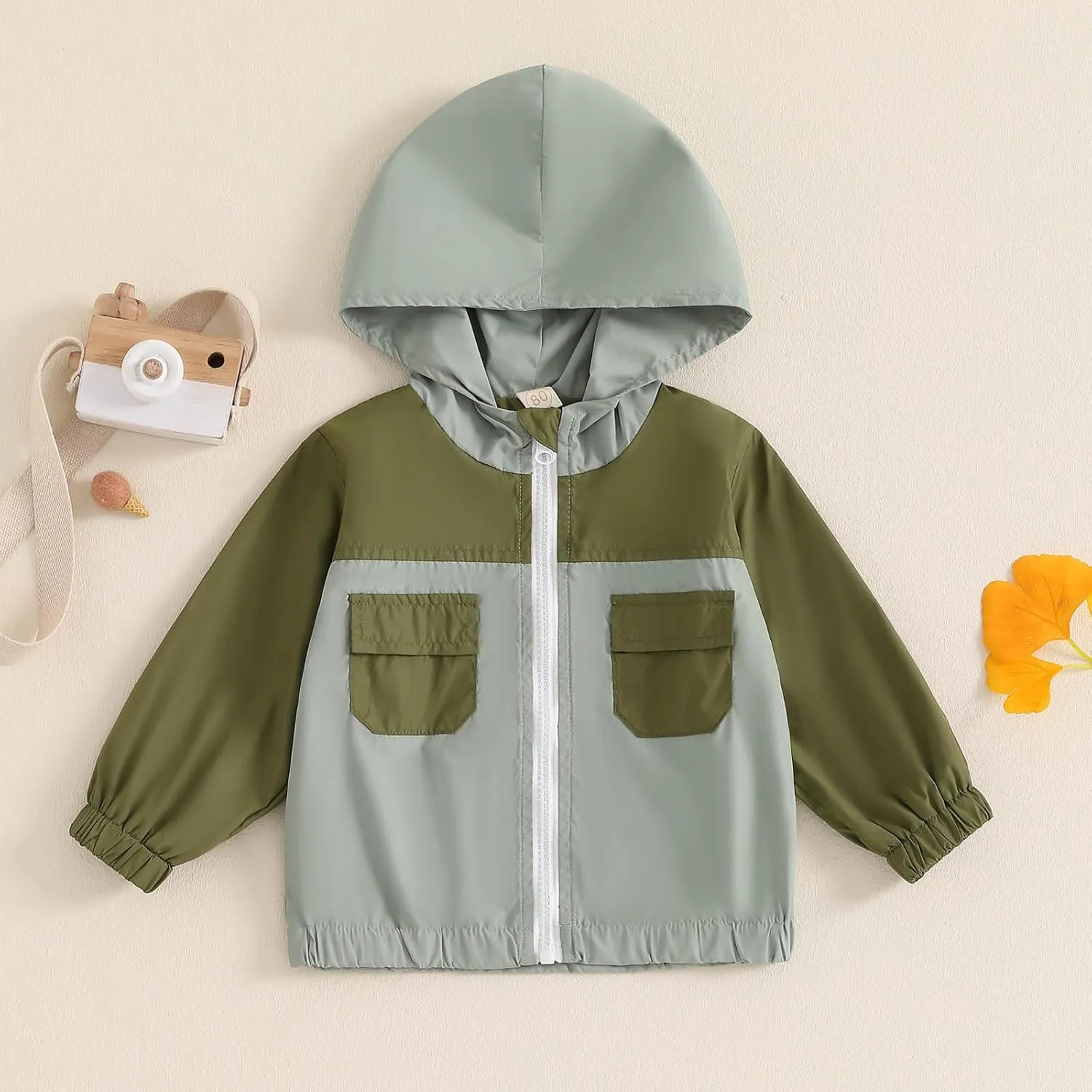 TheFound Toddler Girls Boys Hoodies Jacket Checkerboard Zip-Up Hooded Long Sleeve Coat Fall Winter Kid Baby Clothes Outerwear