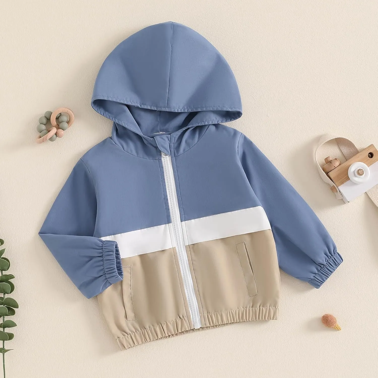 TheFound Toddler Girls Boys Hoodies Jacket Checkerboard Zip-Up Hooded Long Sleeve Coat Fall Winter Kid Baby Clothes Outerwear