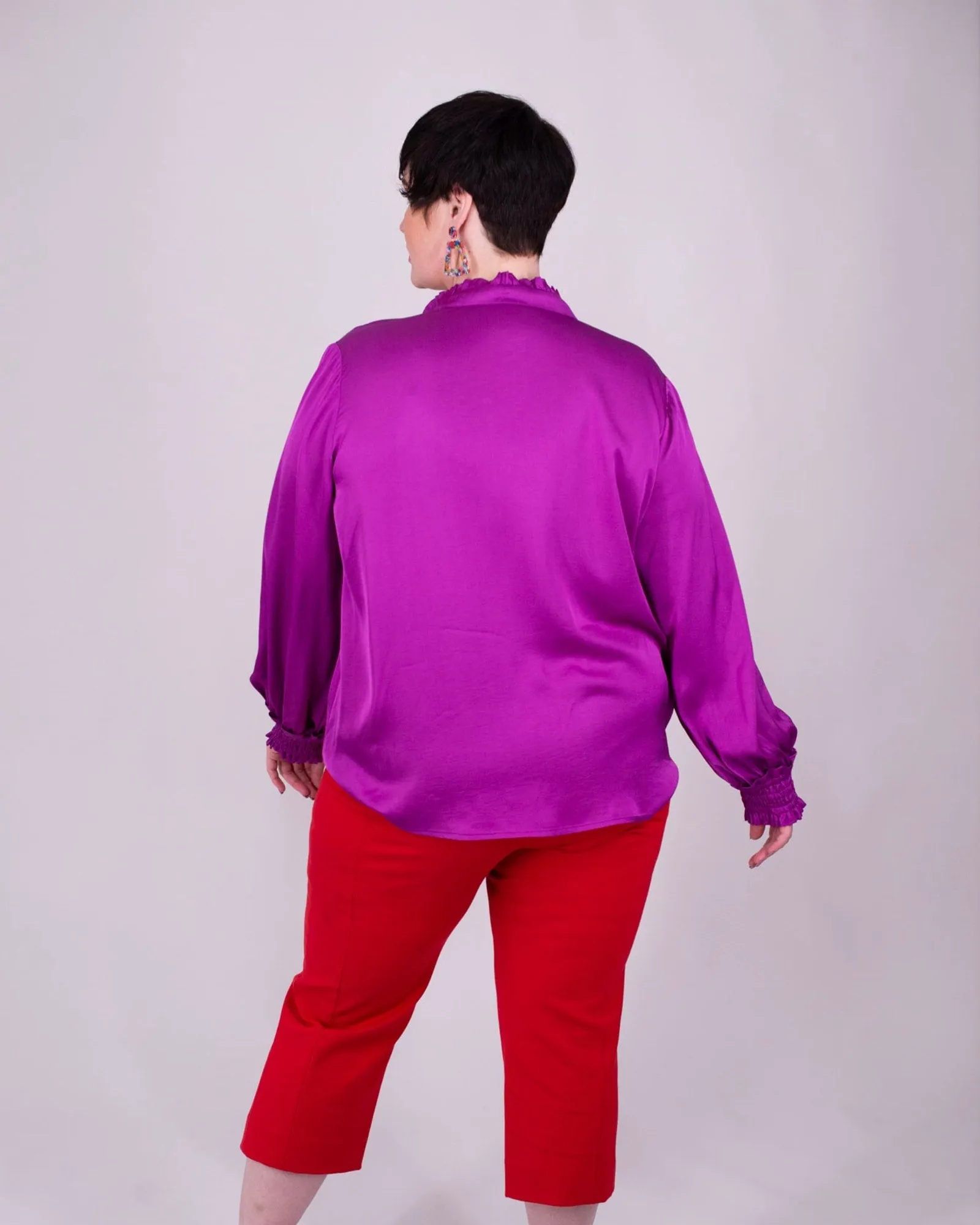 Torie Blouse | Berry