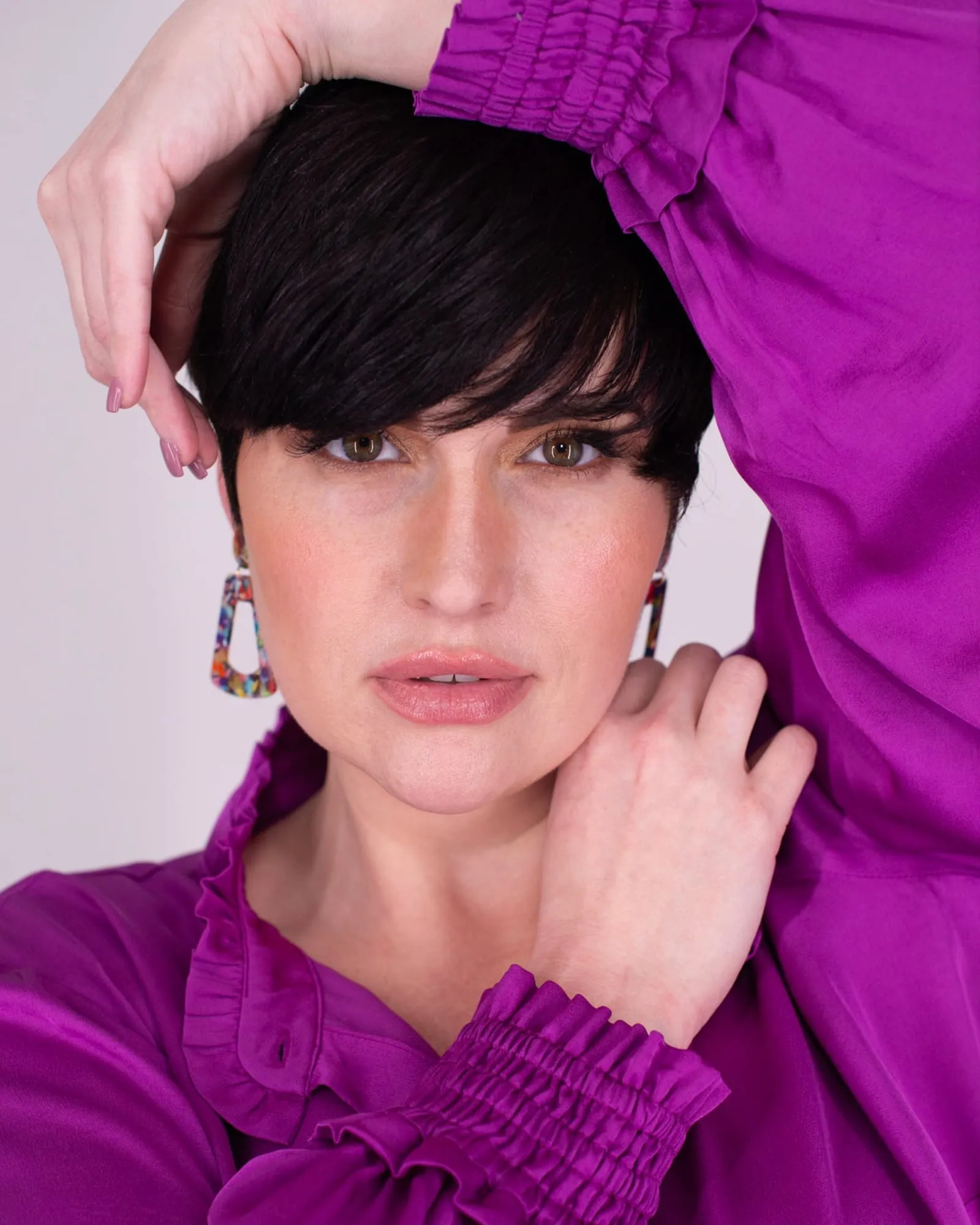 Torie Blouse | Berry