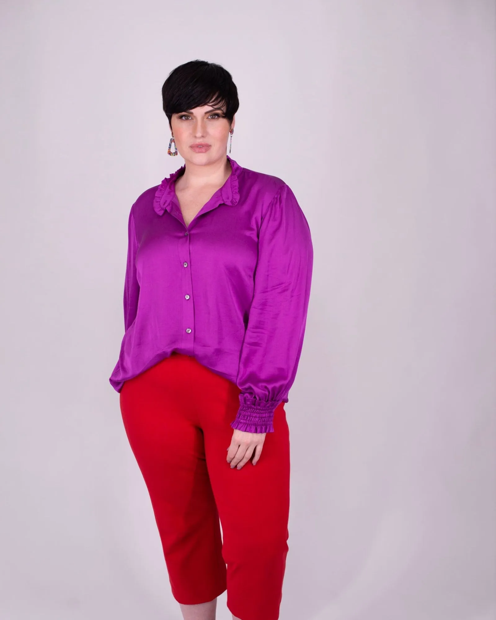 Torie Blouse | Berry