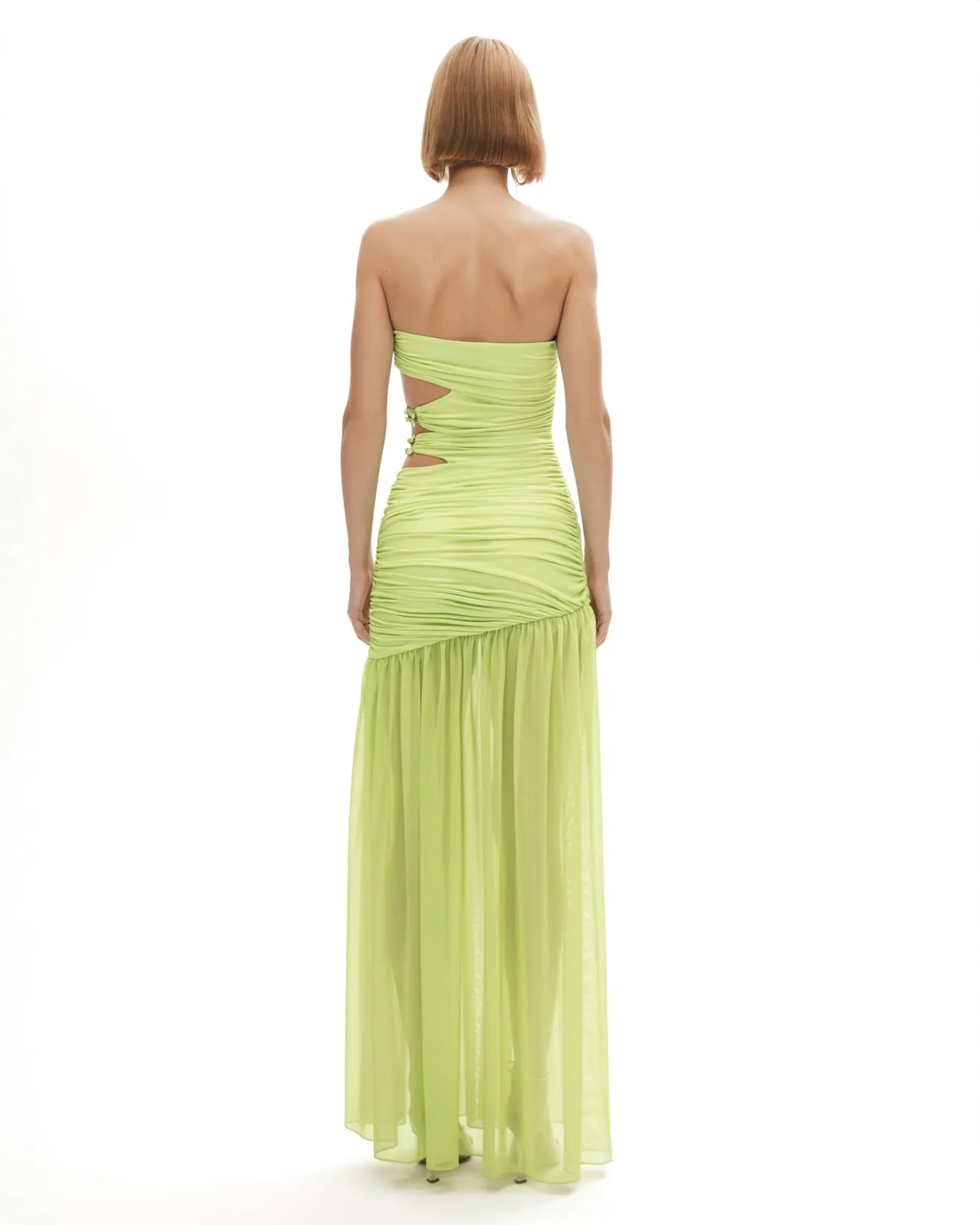Toxic Tango Dress in Lime