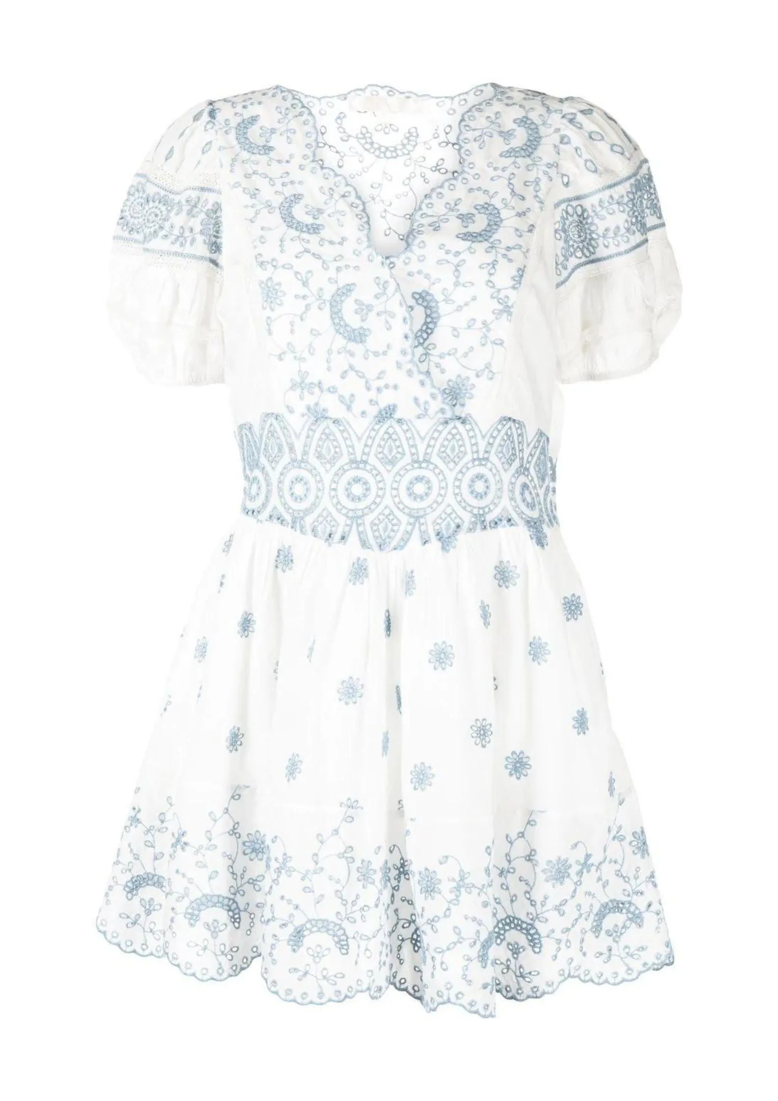 Valente Broderie-Anglaise Mini Dress