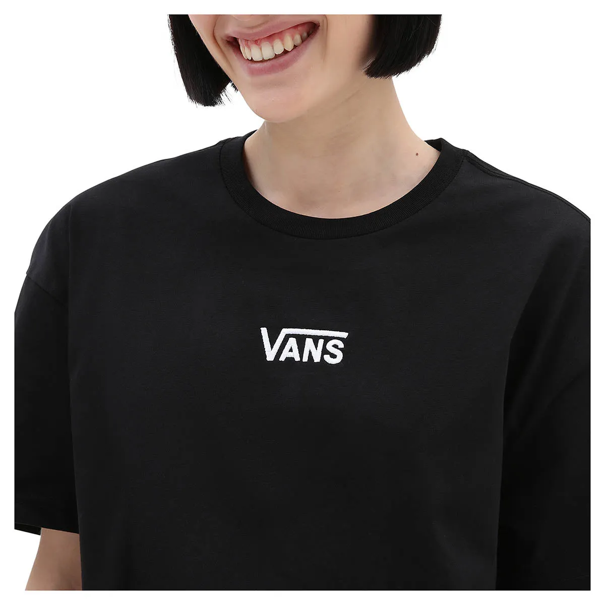 Vans Women's Flying V Oversized Tee - Black
