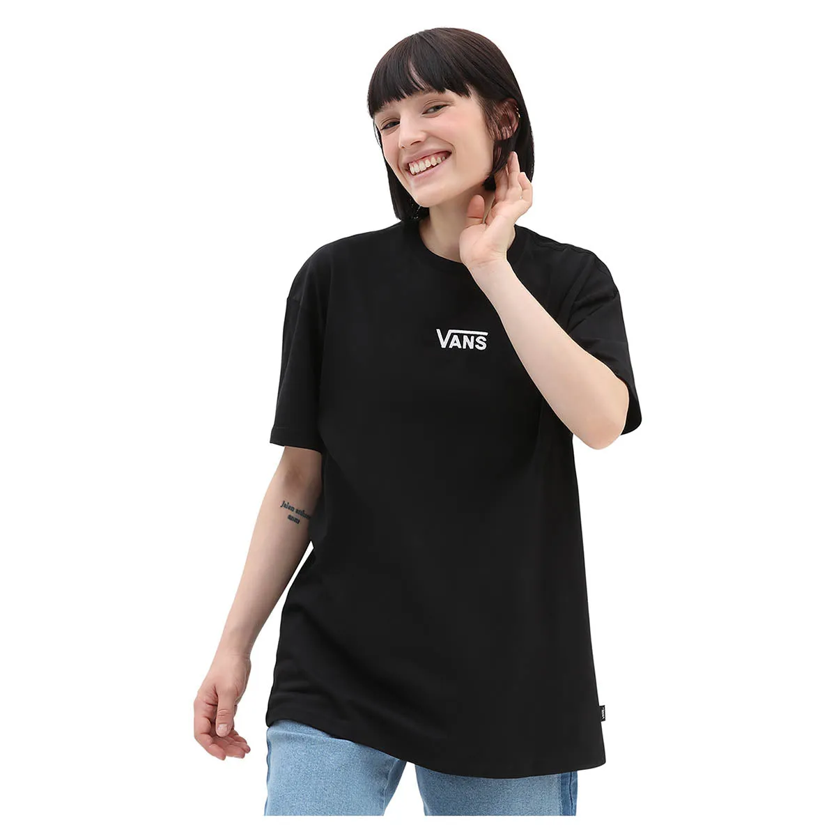 Vans Women's Flying V Oversized Tee - Black