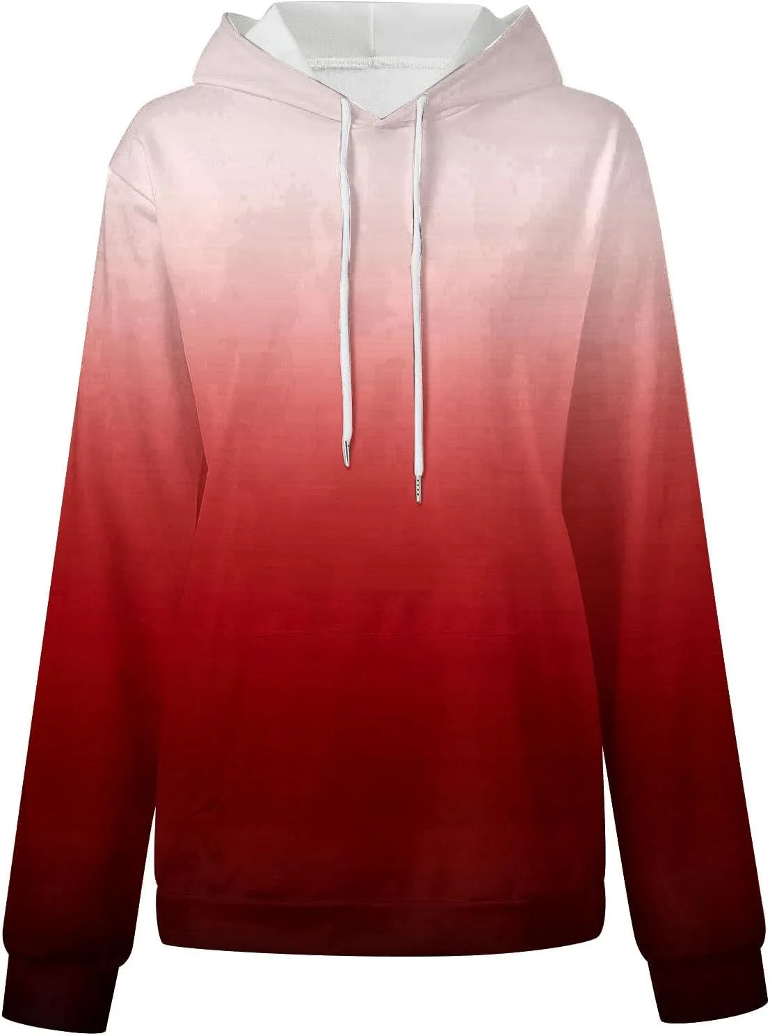 Women 2024 Oversized Sweatshirts Neno Print Drawstring Cute Hoodies Pullover Tops Fall Winter Trendy Clothes