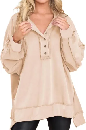 Women Long Sleeve 2024 Trendy Sweatshirt Oversized Pullover Hoodies Lightweight Fall Outfits Y2K Clothes