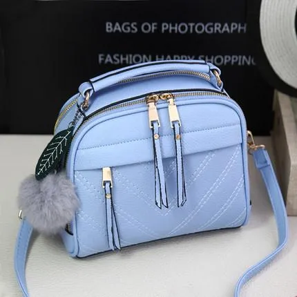 women messenger bags new spring/summer 2017 inclined shoulder bag women's leather handbags Bag ladies hand bags LX451