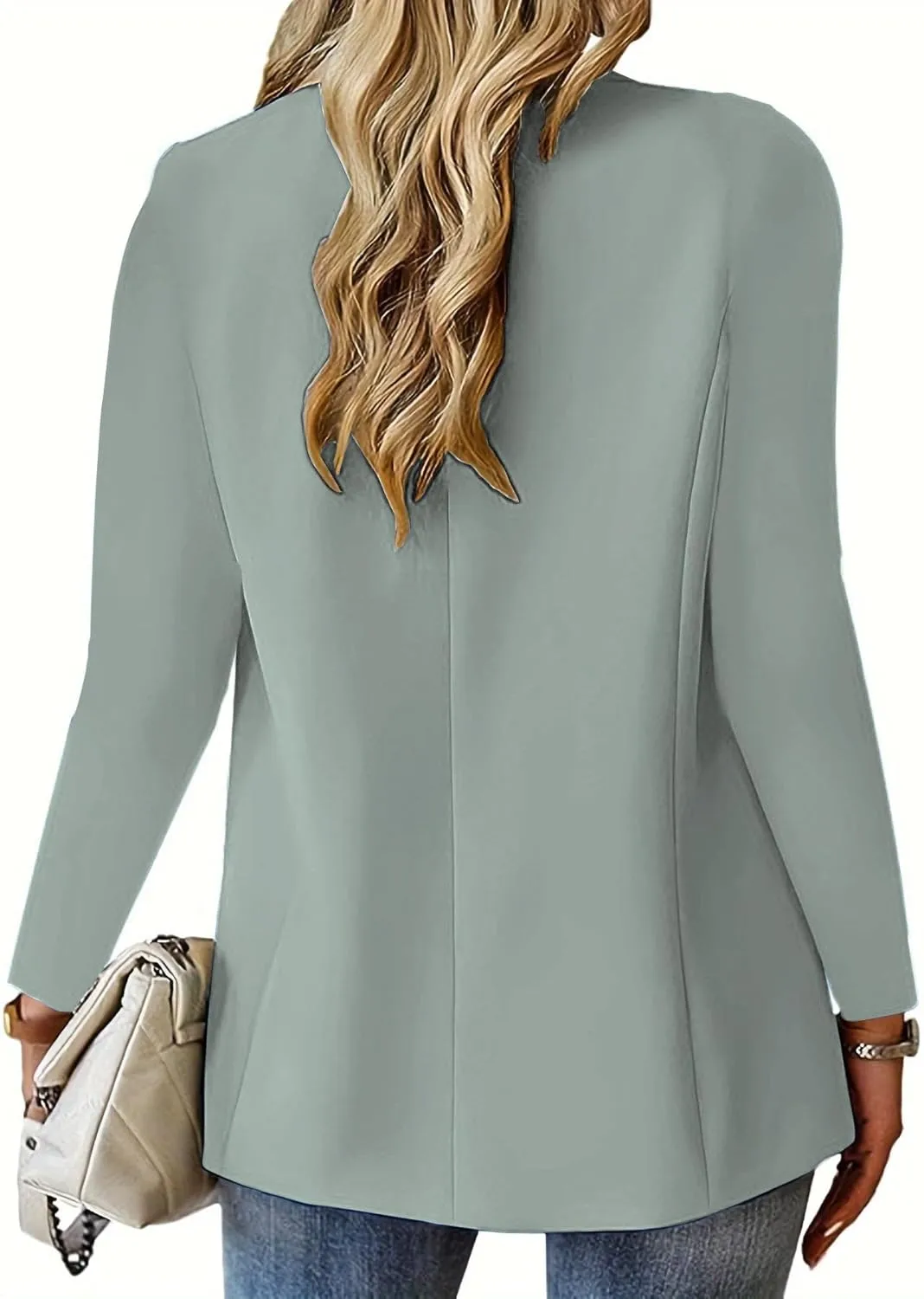 Women's Casual Blazer Jacket,Spring Lightweight Work Suit Cardigan for Women,for Spring and Autumn