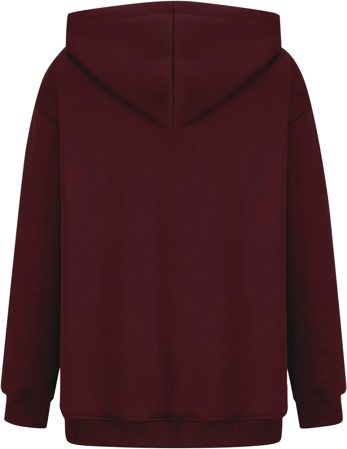Women's Hoodie Sweatshirts Drawstring Casual Long Sleeve Hooded Pullover Sweatshirts with Pockets