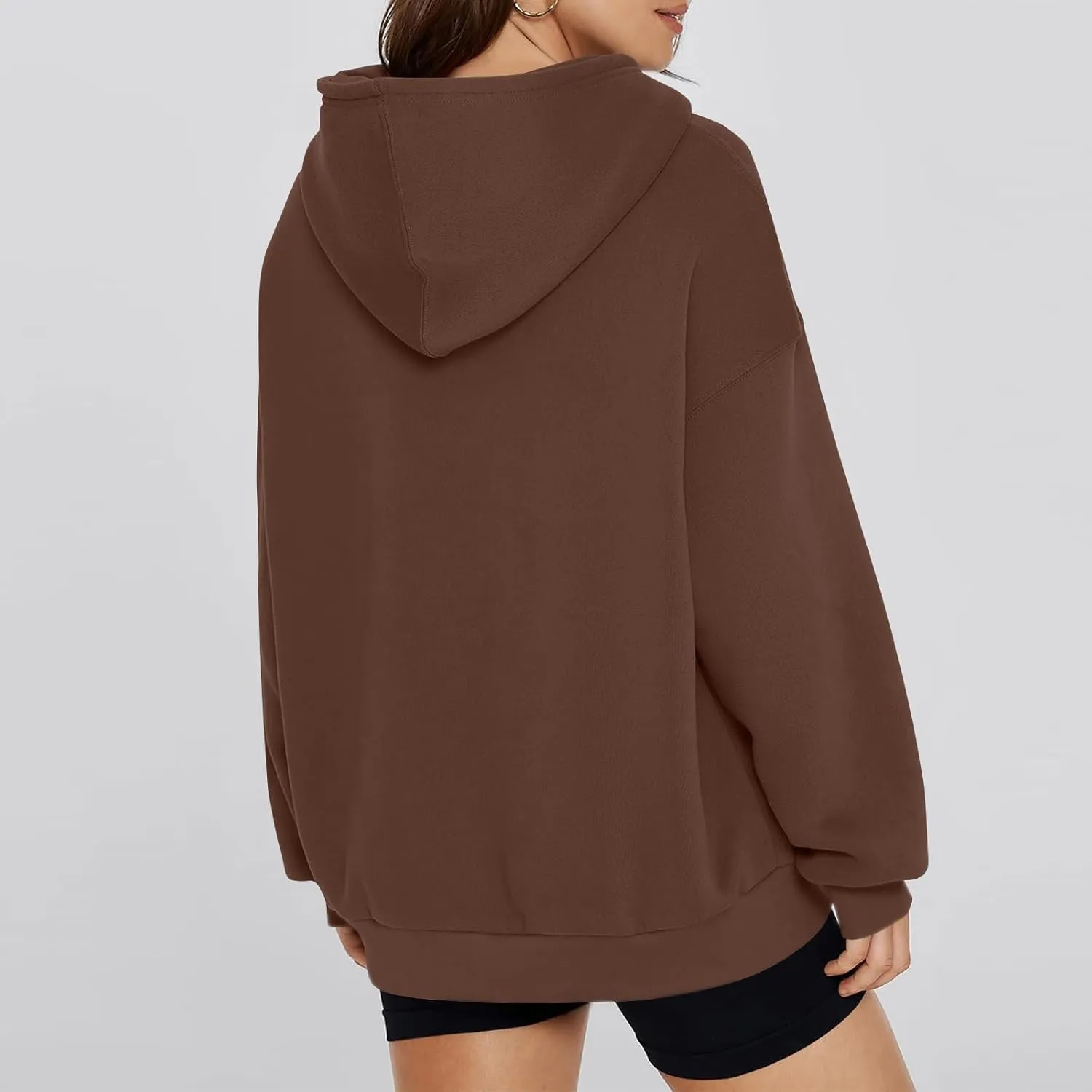 Womens Hoodies Oversized Sweatshirts Pullover Fleece Sweaters Long Sleeve Winter Fall Outfits Fashion Y2k Clothes