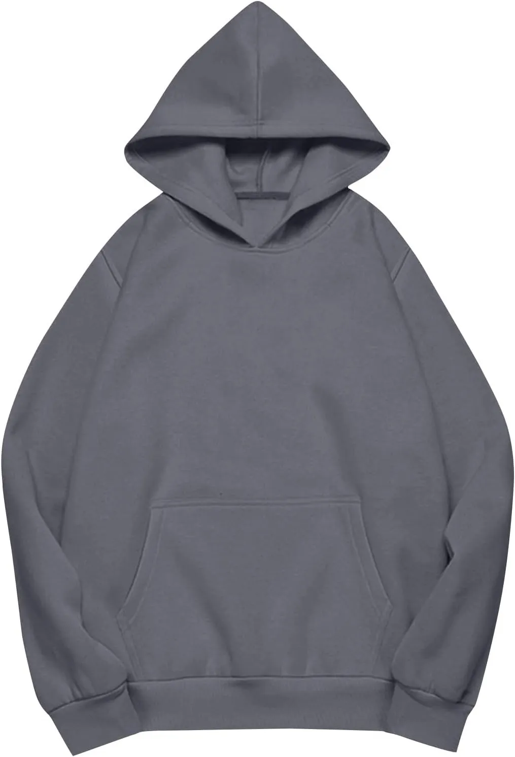 Womens Hoodies Pullover Fleece Lined Oversized Hooded Sweatshirts Teen Girls Sweaters Y2k Hoodie with Pockets