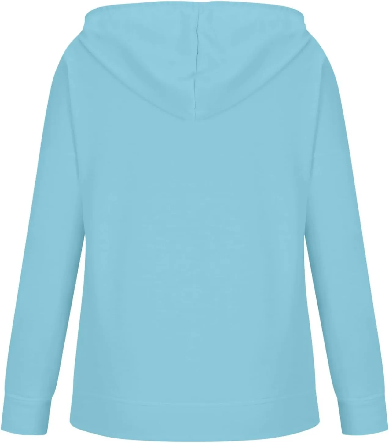 Womens Long Sleeve Fleece Hoodies 1/4 Button Sweatshirts Loose Fit Casual Fashion Pullover Tops with Pocket