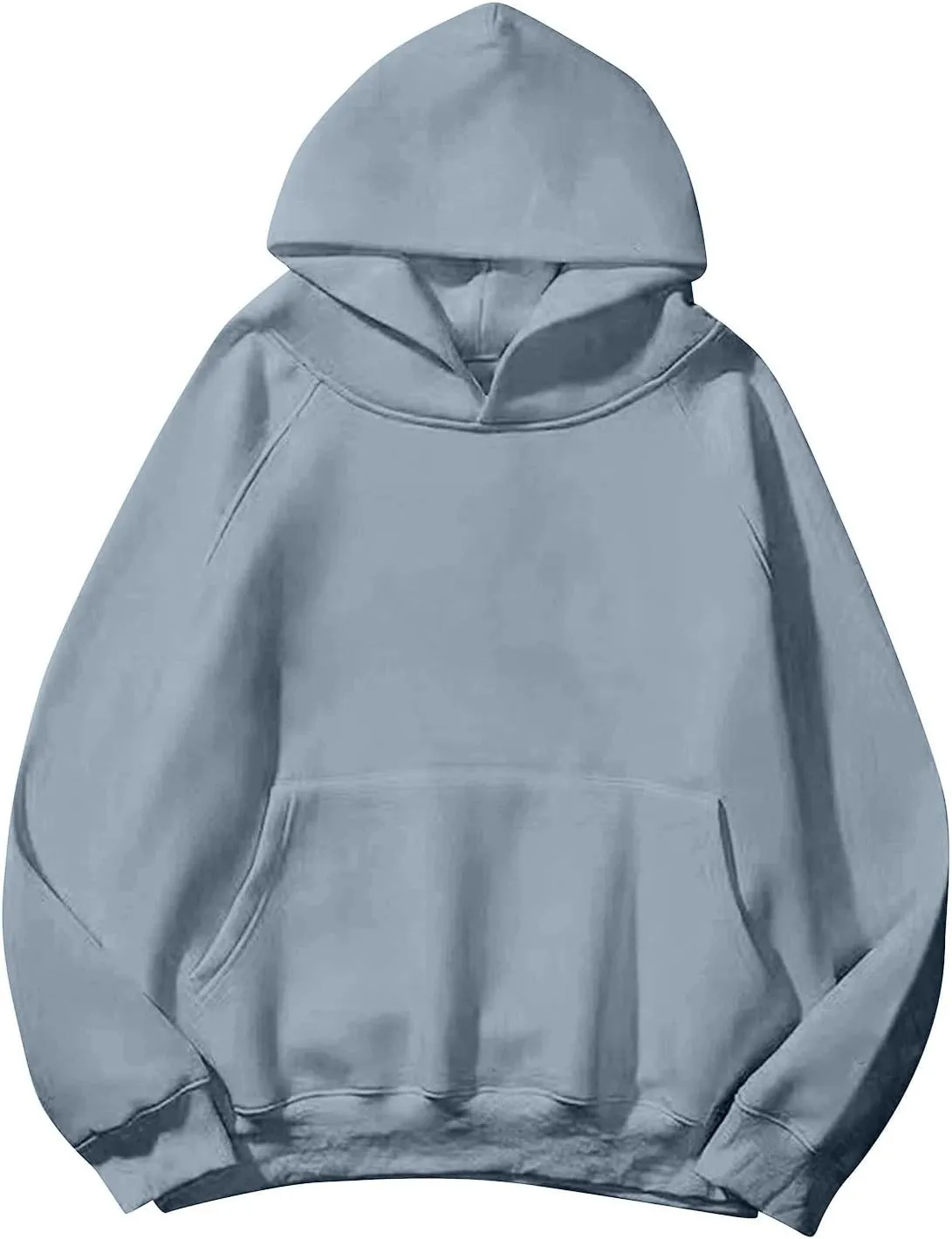 Women's Oversized Hoodies Casual Long Sleeve Half Zipper Pocket Sweatshirt Pullover Tops Hoodies Womens