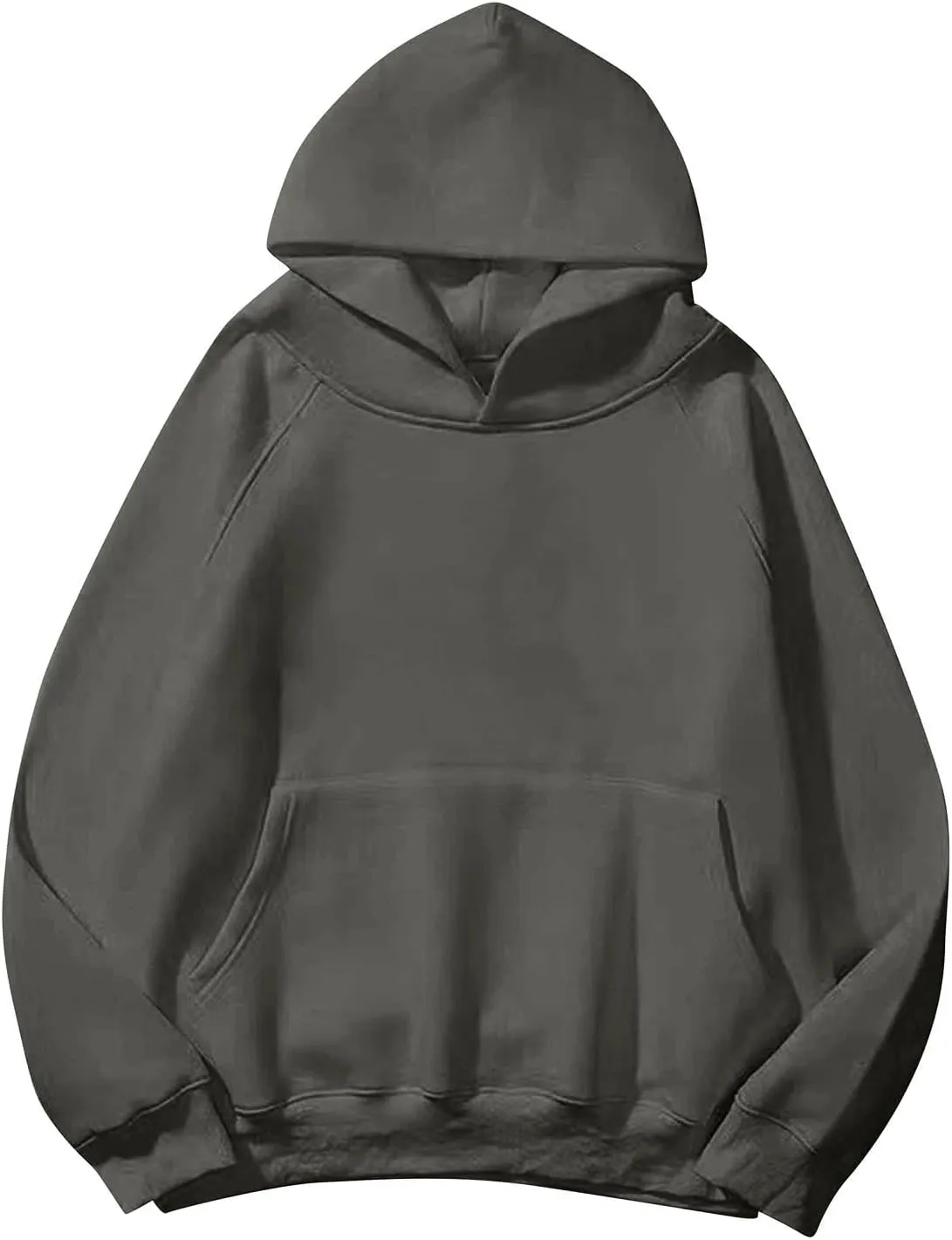 Women's Oversized Hoodies Casual Long Sleeve Half Zipper Pocket Sweatshirt Pullover Tops Hoodies Womens