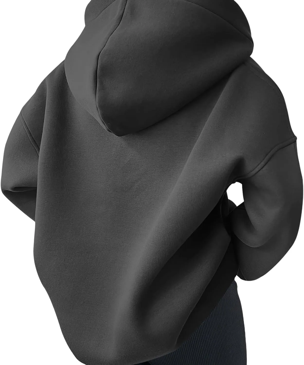 Women's Oversized Hoodies V Neck Sweatshirts Long Sleeve Pullover Casual Fall Teen Girls Preppy Trendy Clothes