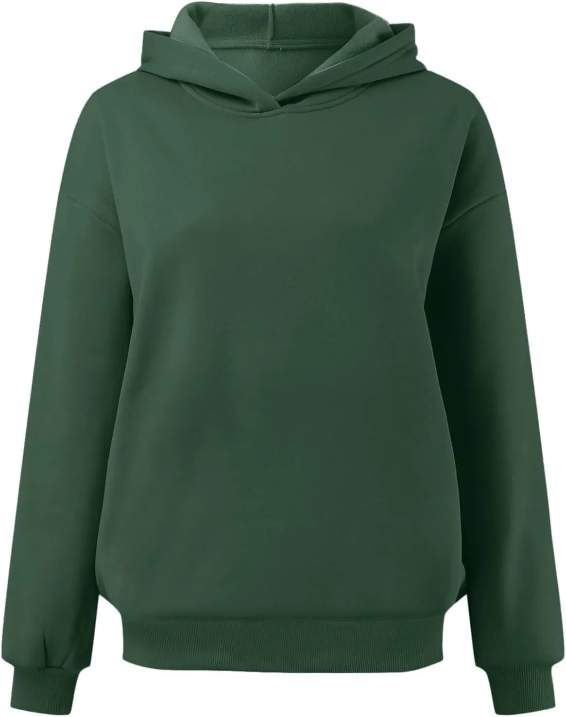 Womens Oversized Sweatshirts Pullover Hoodies Artificial Short Velvet Oversized Hoodies Fleece Hooded Long Fleece